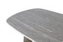 GINER Y COLOMER Mesa de Comedor Ovalada de Mármol Beige 180 cm